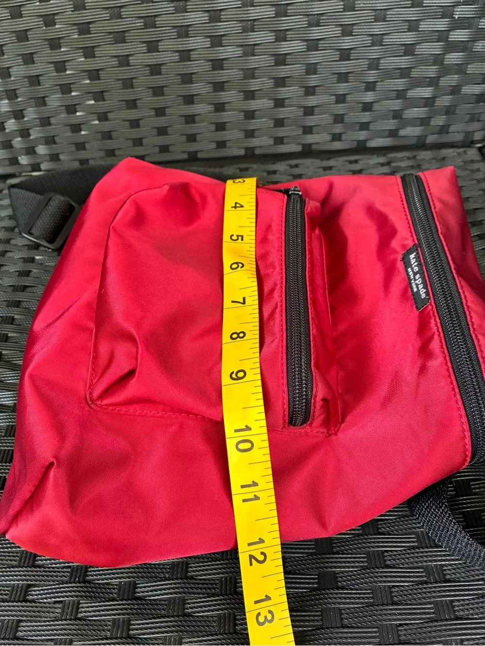 kate spade Red Nylon Mini Backpack